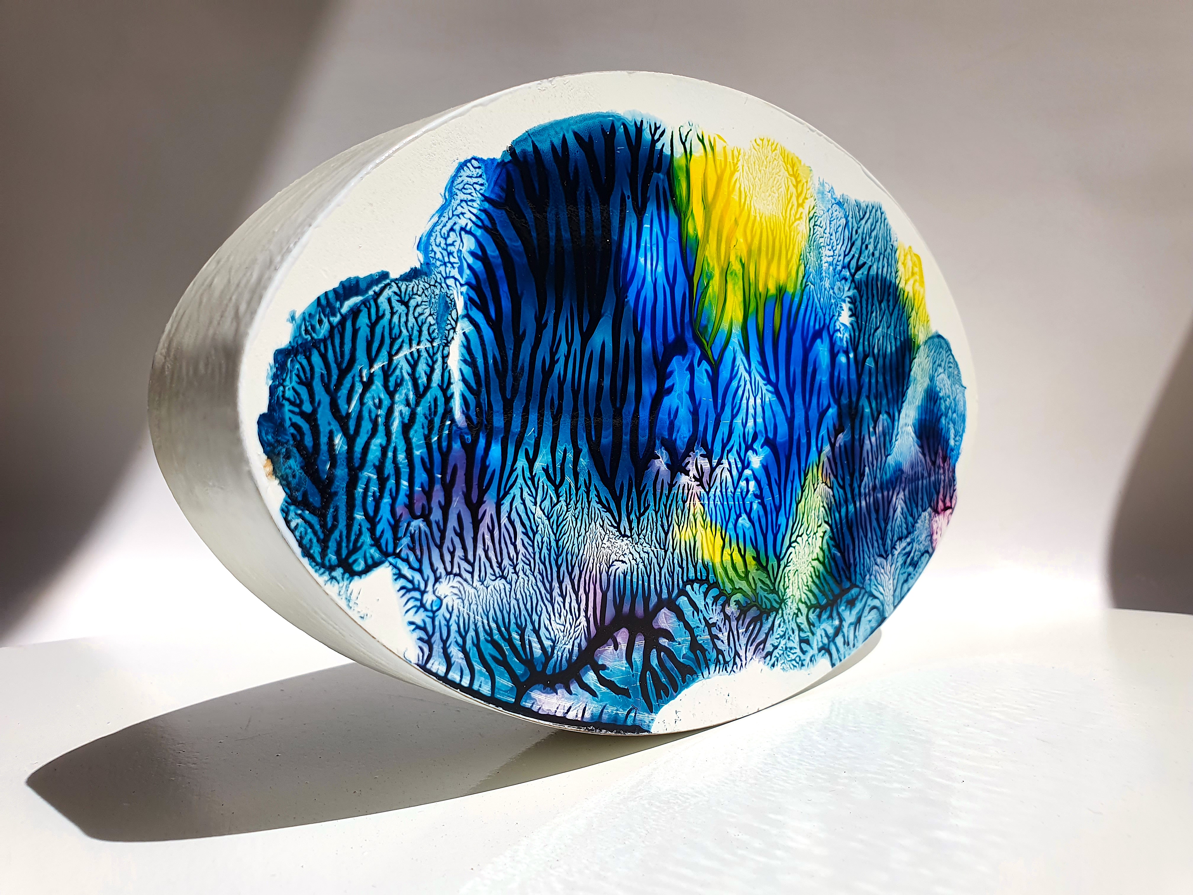 MDF Üzerine Akrilik Boya 15x25 cm Denge 15.1 2021